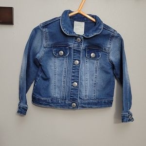 Denim Toddler Jacket size 24 months/ 2T